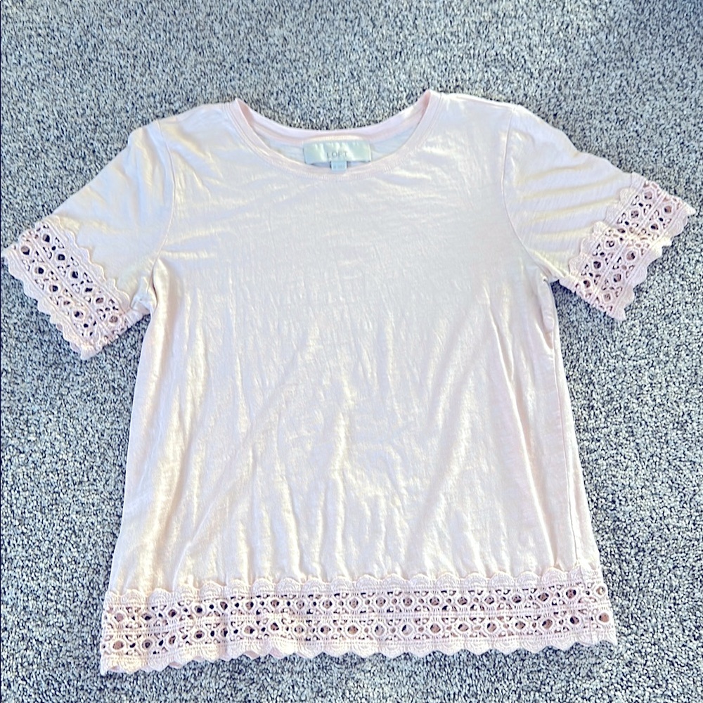 LOFT Soft Pink Tee
